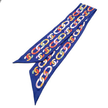 Load image into Gallery viewer, Chanel Silk Twilly Bandeau Scarf &amp; Scrunchie
