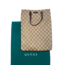 Load image into Gallery viewer, Gucci GG Supreme Flat Vertical Tote
