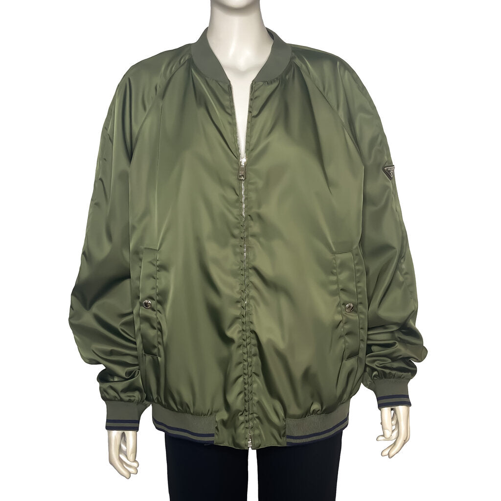 Prada Re-Nylon Mens Bomber Jacket