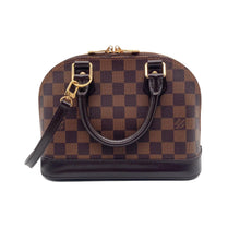 Load image into Gallery viewer, Louis Vuitton Damier Ebene Canvas Alma BB Handbag
