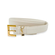 Load image into Gallery viewer, Yves Saint Laurent Cassandre Leather Belt Size S
