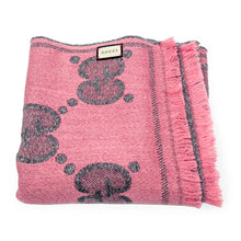 Load image into Gallery viewer, Gucci GG Wool &amp; Metallic Reversible Scarf
