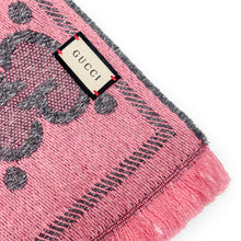 Load image into Gallery viewer, Gucci GG Wool &amp; Metallic Reversible Scarf
