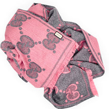 Load image into Gallery viewer, Gucci GG Wool &amp; Metallic Reversible Scarf
