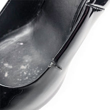 Load image into Gallery viewer, Chanel Patent Leather Open Toe CC Heels Size 37.5
