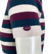 Load image into Gallery viewer, Striped Cashmere Top Size 36
