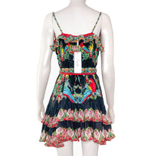 Load image into Gallery viewer, Camilla Silk Dress ‘Toucan Play’ Size M

