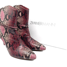 Load image into Gallery viewer, Zimmermann ‘Python&#39; Ankle Boots Size 41
