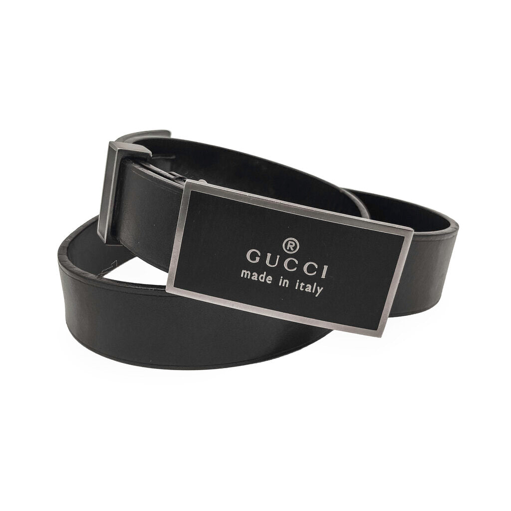 Gucci Vintage Leather Belt Size S