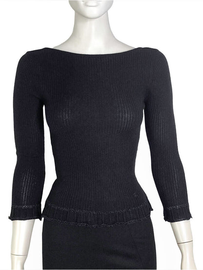 Cashmere Knit Top Size 36