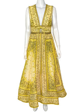 Load image into Gallery viewer, &#39;Matchmaker Bow&#39; Linen Silk Dress Size 2
