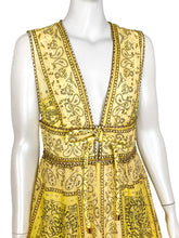 Load image into Gallery viewer, &#39;Matchmaker Bow&#39; Linen Silk Dress Size 2
