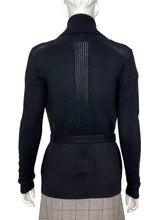 Load image into Gallery viewer, Cashmere Waist Tie Cardigan Size S
