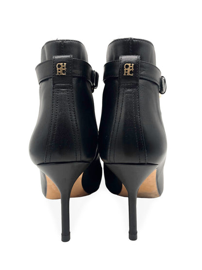 Suede & Leather Ankle Boots Size 36
