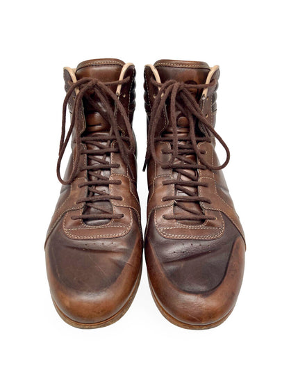 High-Cut Leather Boots Size 7.5