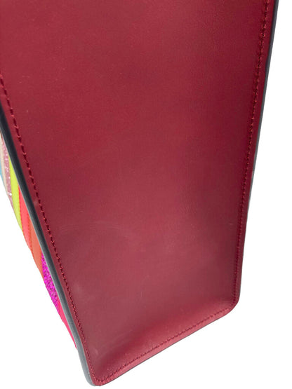 Rainbow Striped Tote Bag
