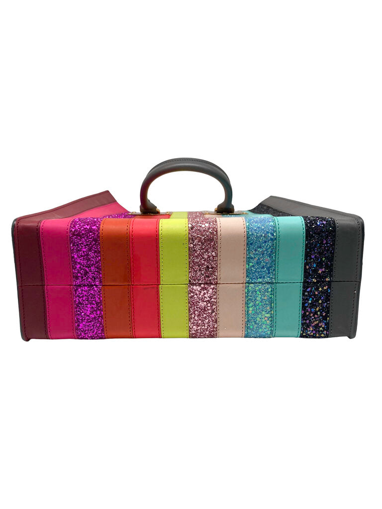 Rainbow Striped Tote Bag