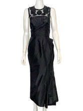 Load image into Gallery viewer, Vintage Sheer and Sequin Silk Gown Size 1
