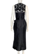 Load image into Gallery viewer, Vintage Sheer and Sequin Silk Gown Size 1
