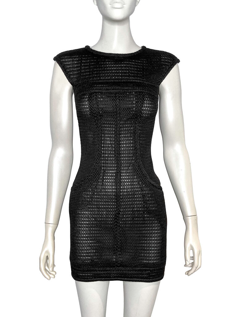 Chanel Vintage Mesh Dress Size 34