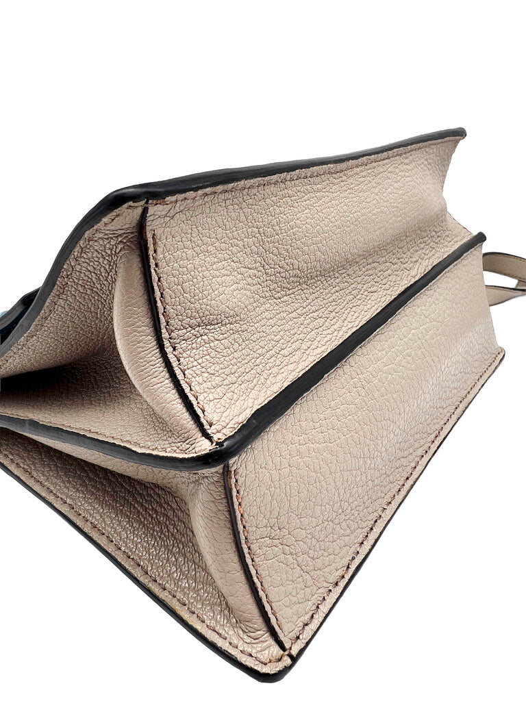 'Madras' Leather Crossbody Bag