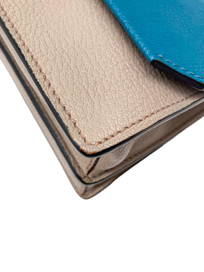 'Madras' Leather Crossbody Bag