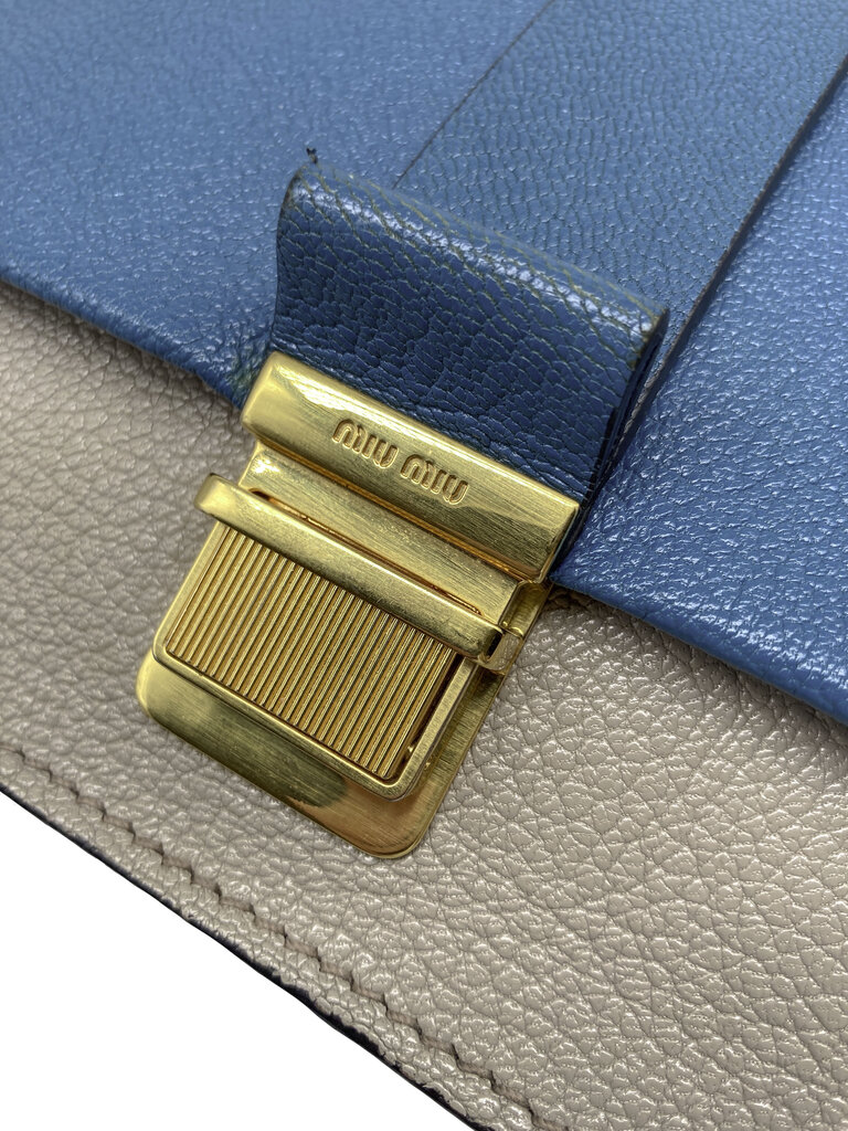 'Madras' Leather Crossbody Bag