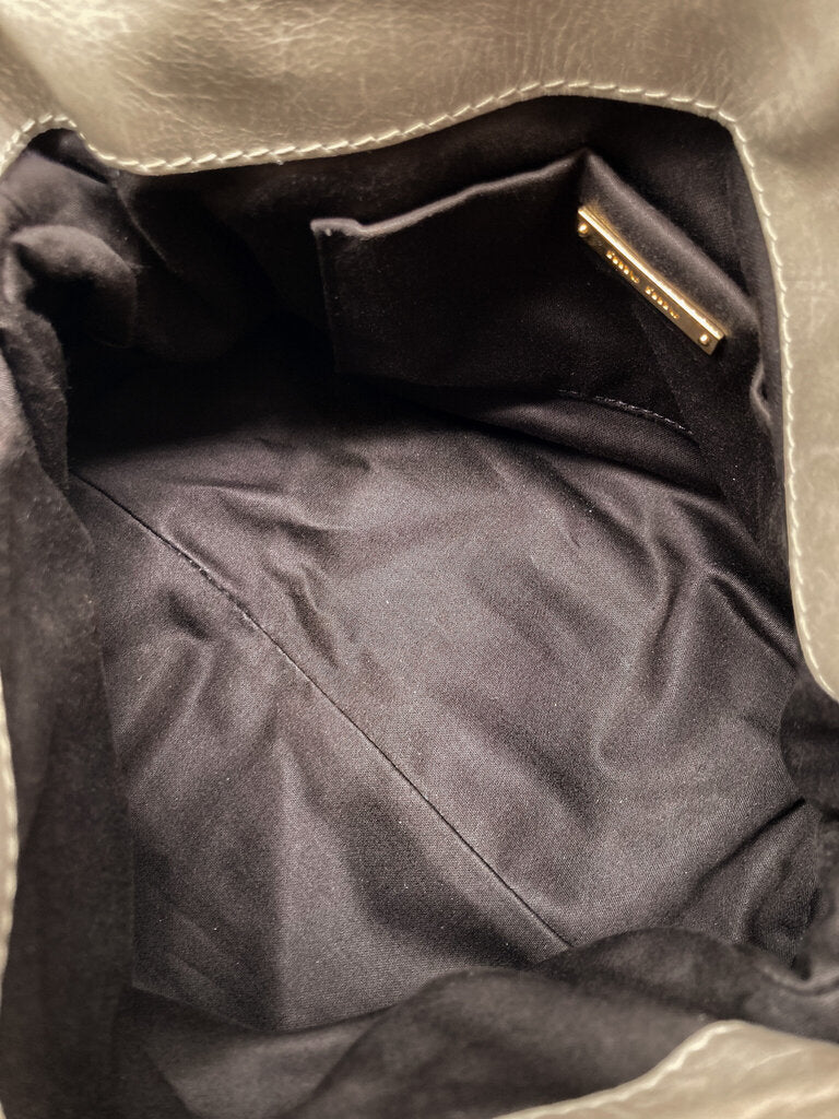 Leather 'Lux Bow' Shoulder Bag