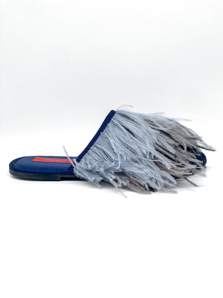 Feather Slippers Size S (39)