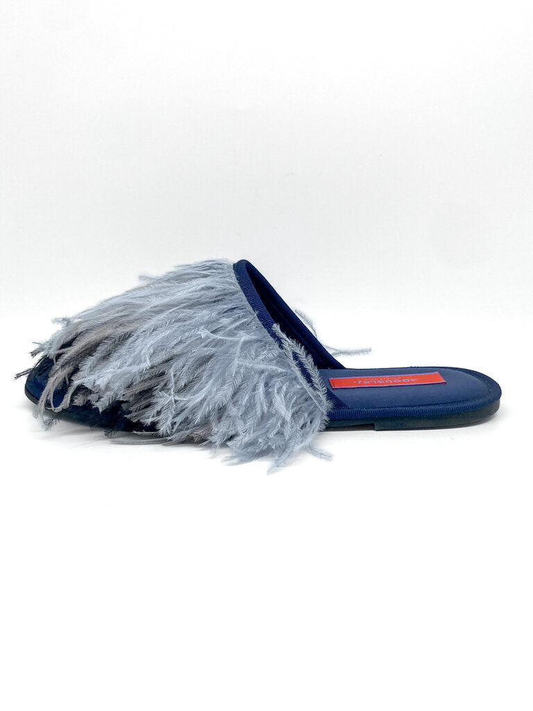 Feather Slippers Size S (39)