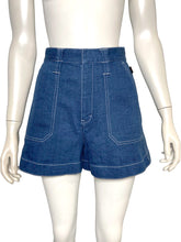 Load image into Gallery viewer, Blue Denim Shorts Size 38
