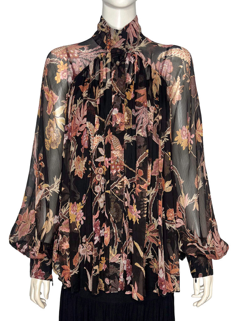 Sheer Silk Top Size 3