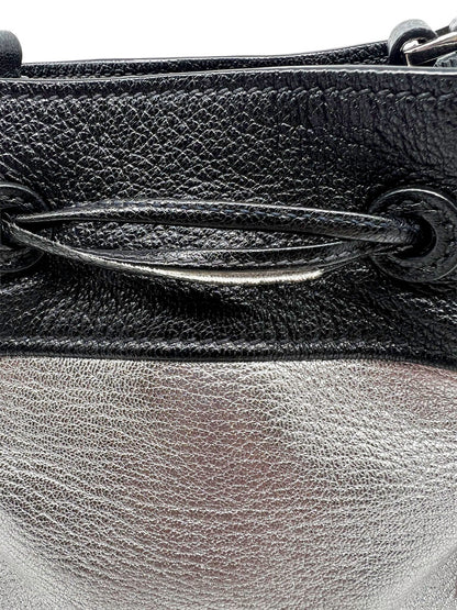 Mini Metallic Bucket Shoulder Bag