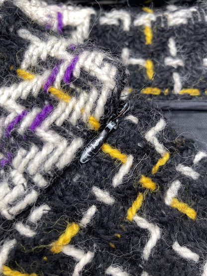 Woven Wool Skirt Size 38
