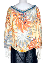 Load image into Gallery viewer, &#39;For The Fans&#39; Silk Top Size M
