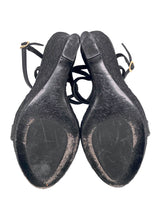 Load image into Gallery viewer, Espadrille &amp; Leather Wedges Size 40
