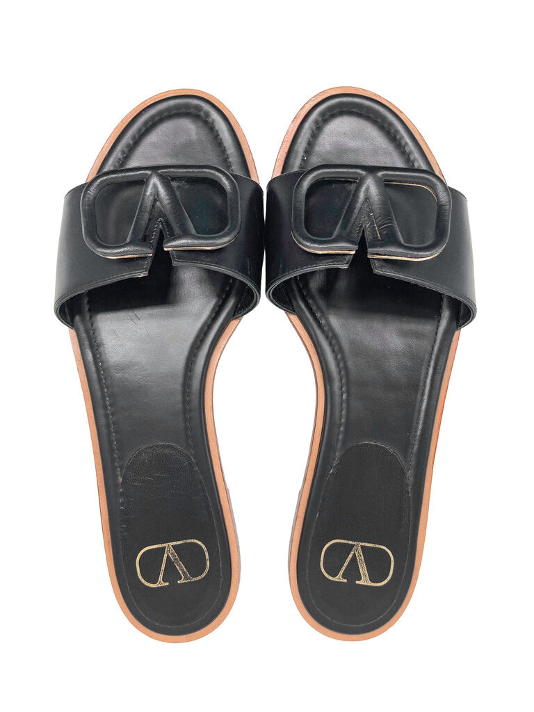 Leather Slides Size 39