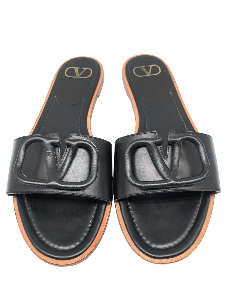 Leather Slides Size 39