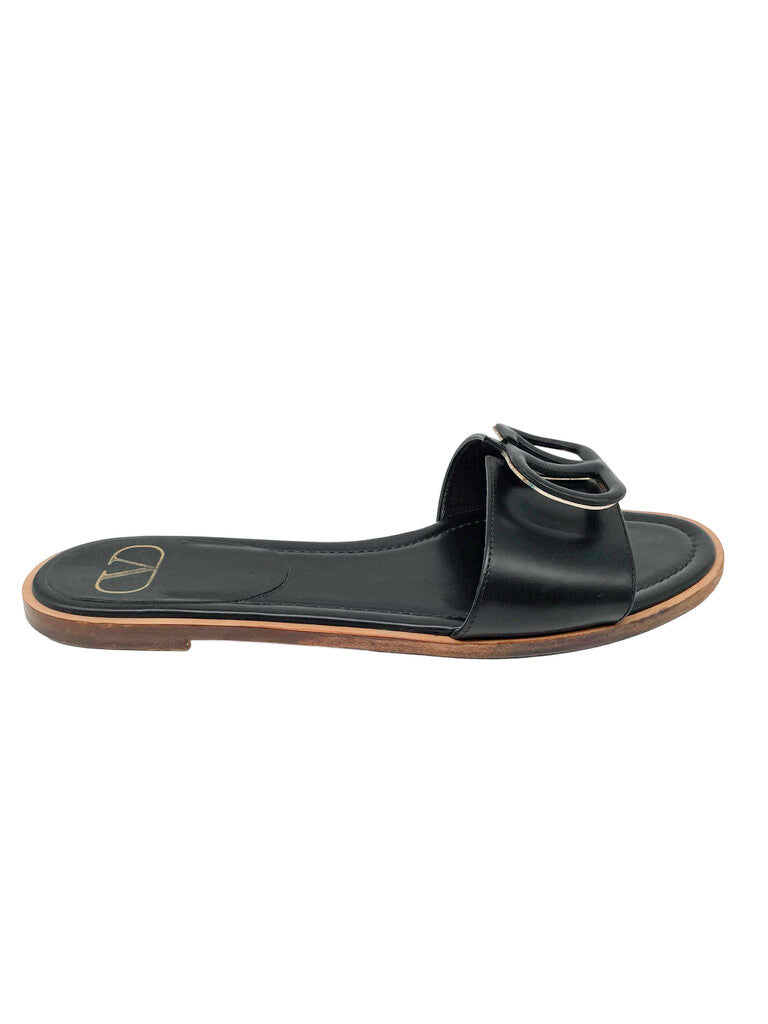 Leather Slides Size 39