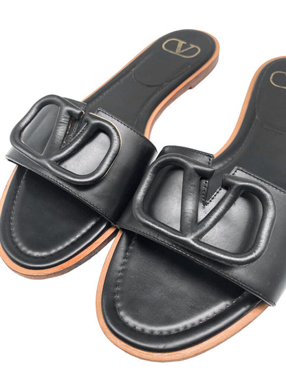 Leather Slides Size 39
