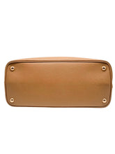Load image into Gallery viewer, Tan Saffiano Cuir Medium Double Bag
