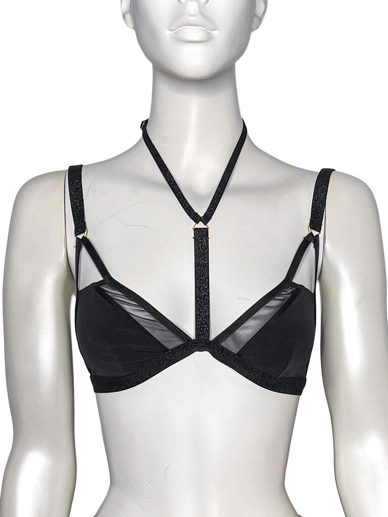 'Eyes Closed’ Bralette Size M