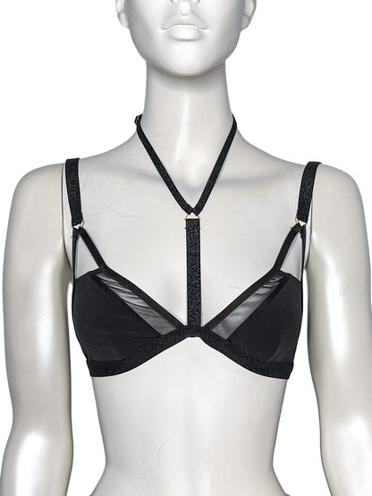 'Eyes Closed’ Bralette Size M