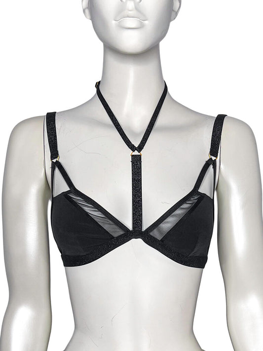 'Eyes Closed’ Bralette Size M