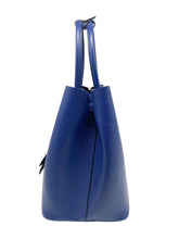 Load image into Gallery viewer, Saffiano Cuir Large Double Handbag Royal Blue

