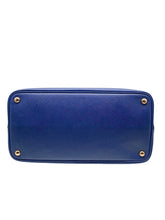 Load image into Gallery viewer, Saffiano Cuir Large Double Handbag Royal Blue
