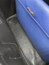 Load image into Gallery viewer, Saffiano Cuir Large Double Handbag Royal Blue
