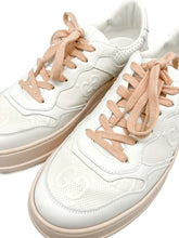 Load image into Gallery viewer, GG Embossed Leather Sneakers Size 40.5
