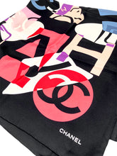 Load image into Gallery viewer, Large Silk Icon Print Scarf
