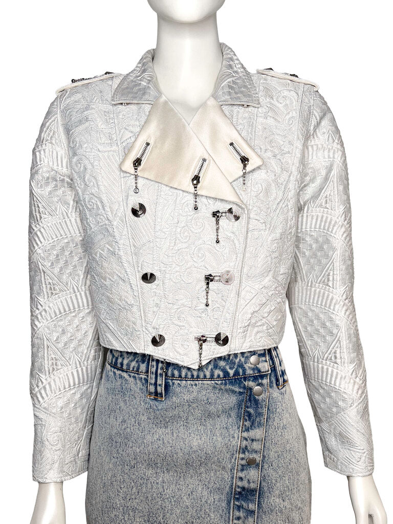 Runway Cropped Jacket Size 36